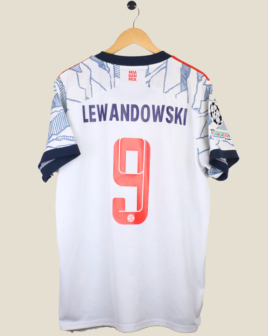 BAYERN MUNICH 2021/22 LEWANDOWSKI #9 UCL AWAY (XL) ADIDAS