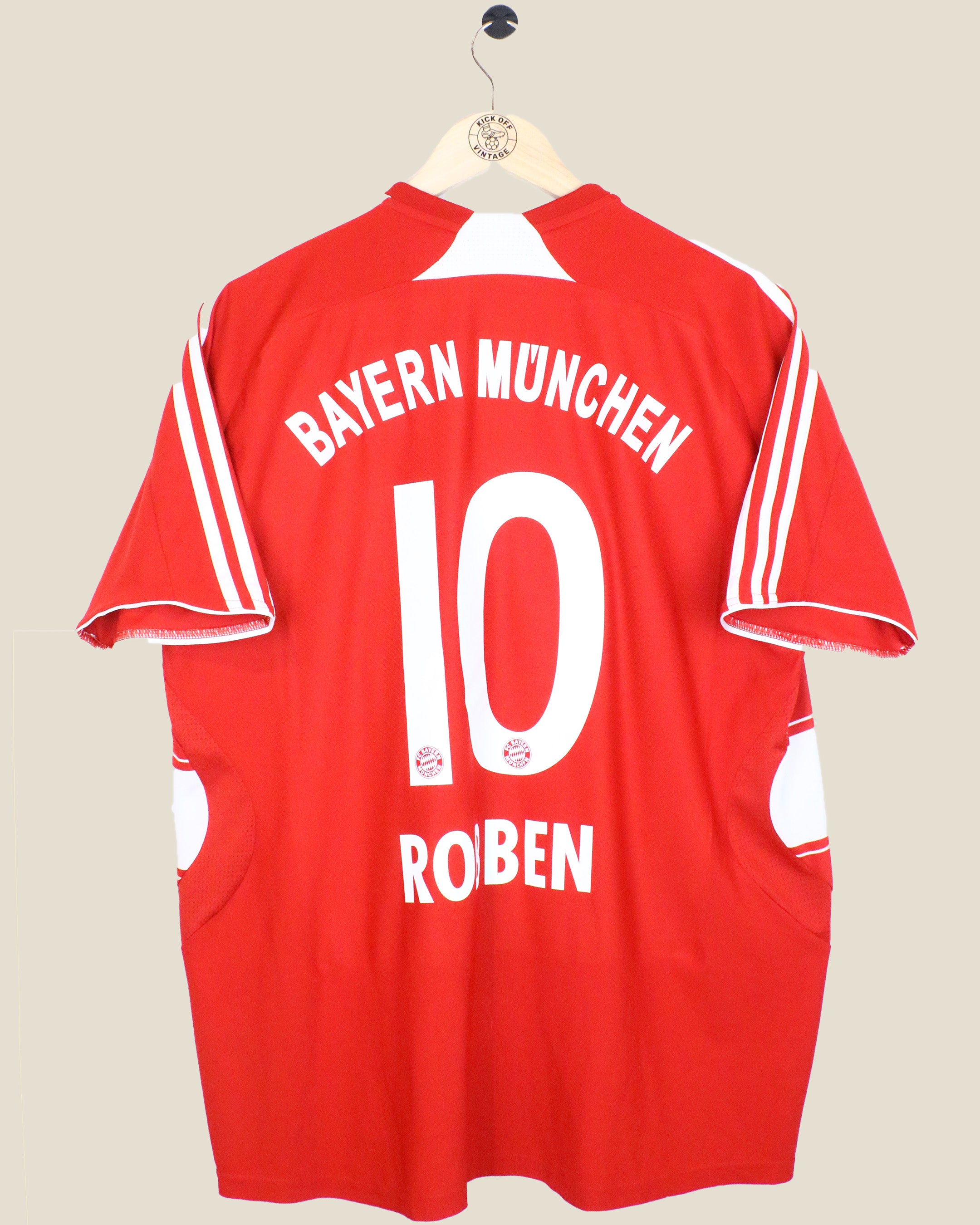 BAYERN MUNICH 2007/08 ROBBEN HOME (M) ADIDAS