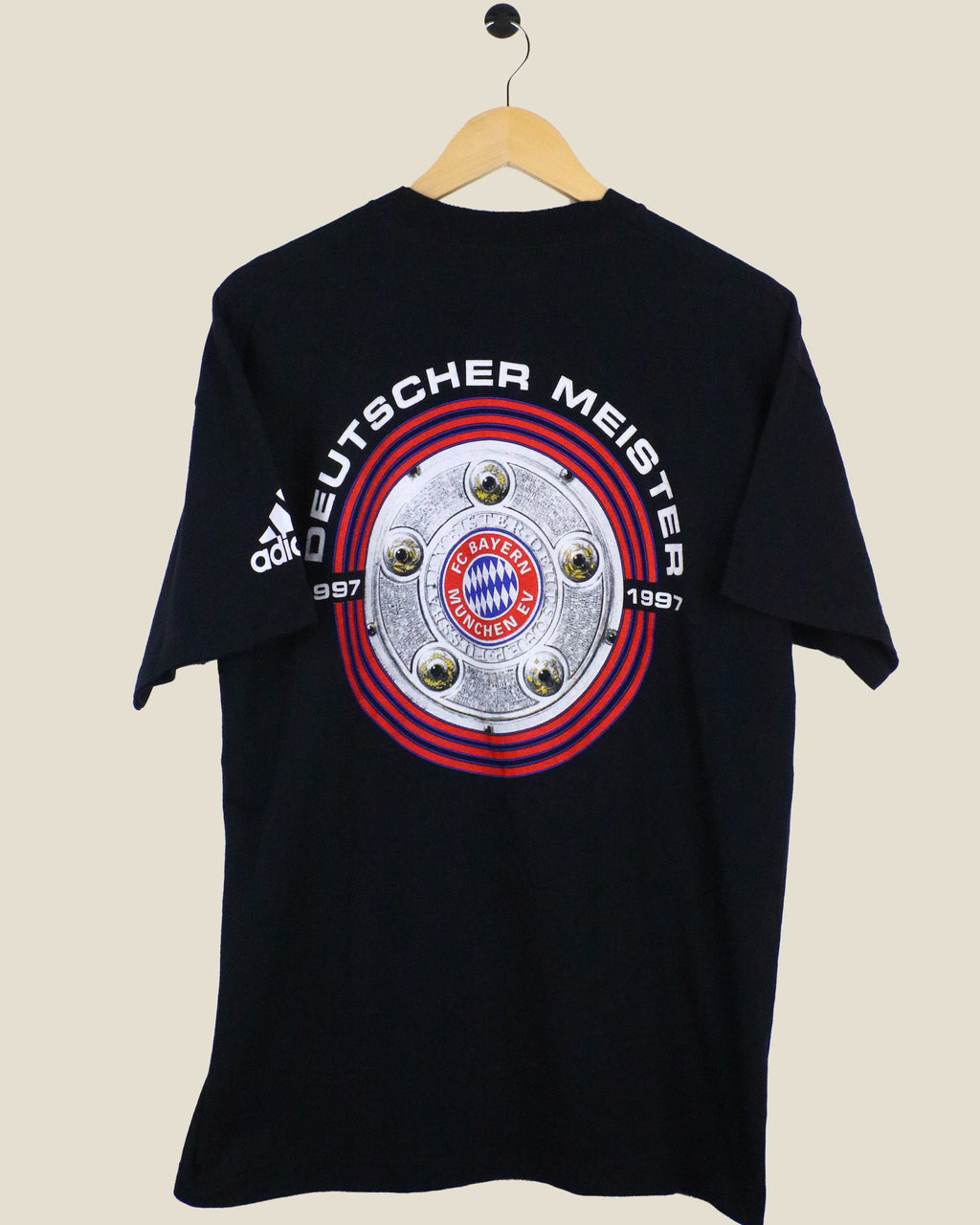 BAYERN MUNICH 1997 CHAMPION SHIRT (M) ADIDAS
