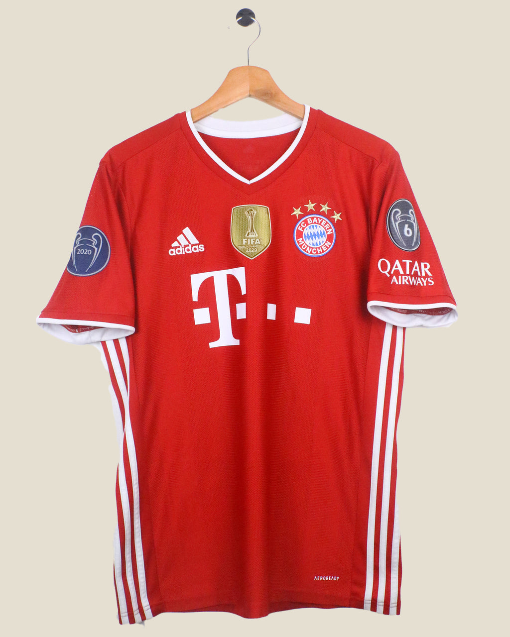 BAYERN MUNICH 2020/21 COMAN #29 UCL HOME (S) ADIDAS