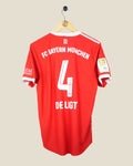 BAYERN MUNICH 2022/23 DE LIGT PLAYER VERSION HOME SHIRT (M) ADIDAS