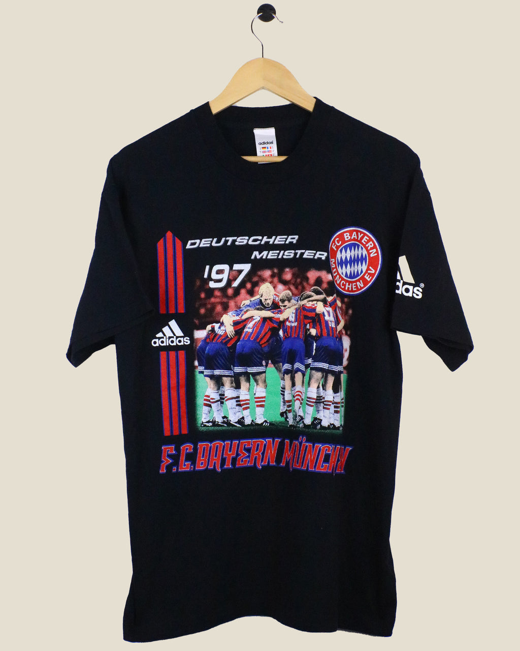 BAYERN MUNICH 1997 CHAMPION SHIRT (M) ADIDAS
