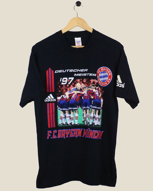 BAYERN MUNICH 1997 CHAMPION SHIRT (M) ADIDAS