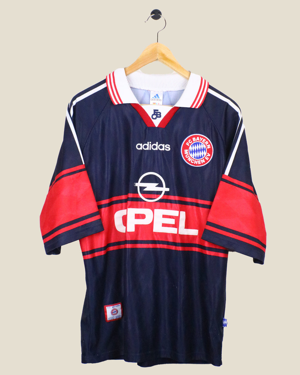 BAYERN MUNICH 1998/99 HOME (M) ADIDAS