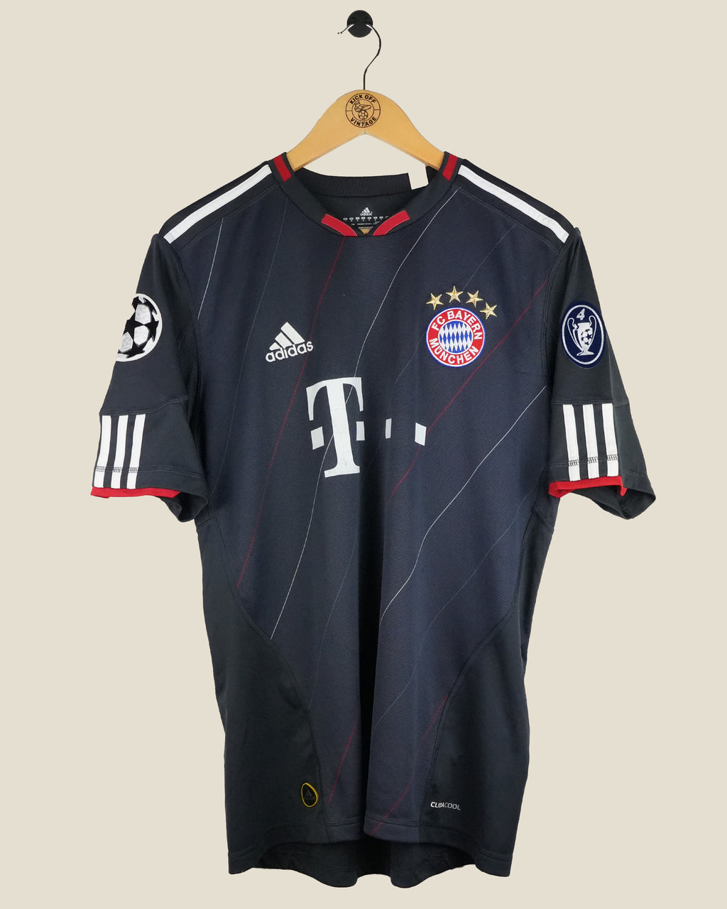BAYERN MUNICH 2010/11 GOMEZ THIRD SHIRT (M) ADIDAS