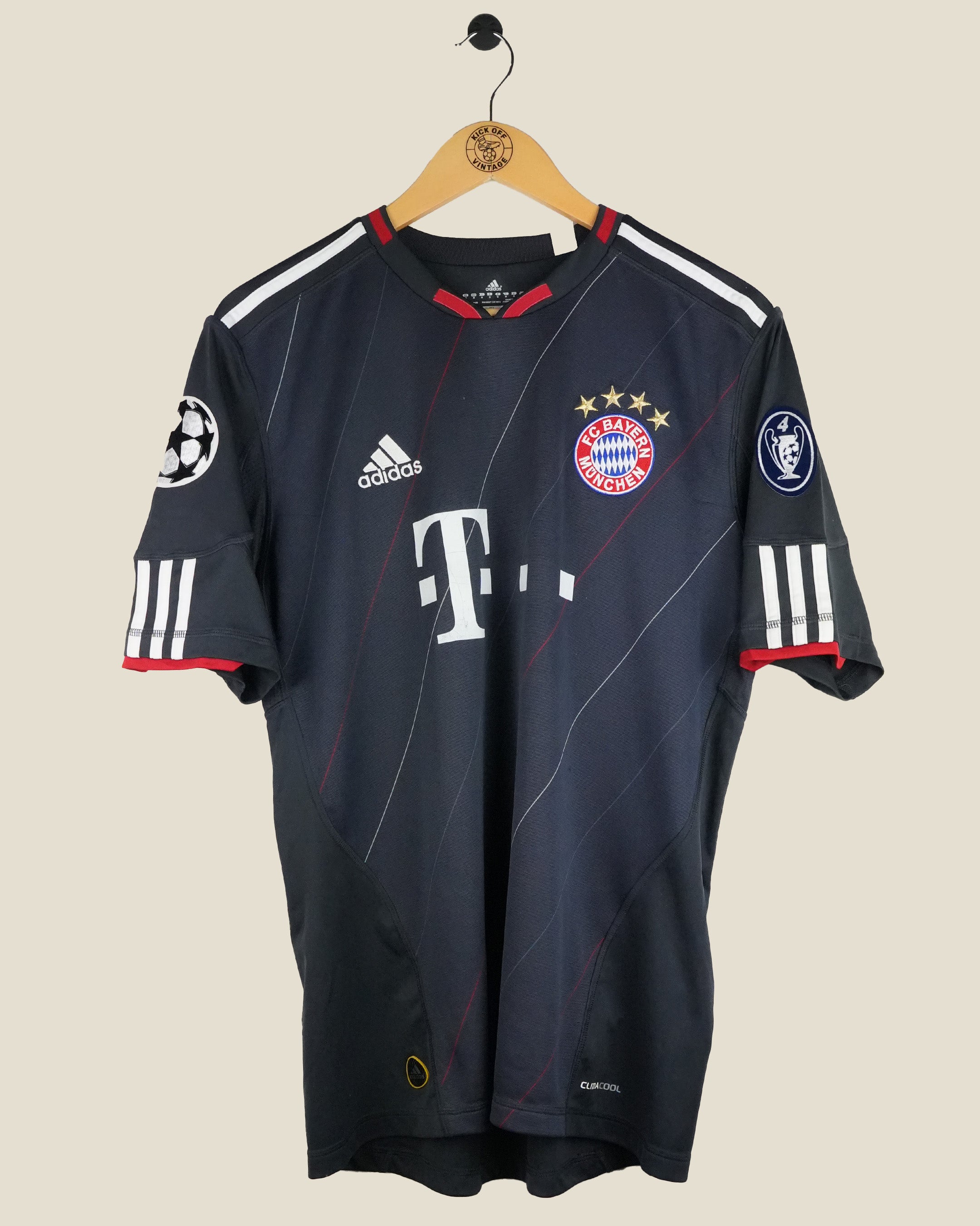 BAYERN MUNICH 2010/11 GOMEZ THIRD SHIRT (M) ADIDAS