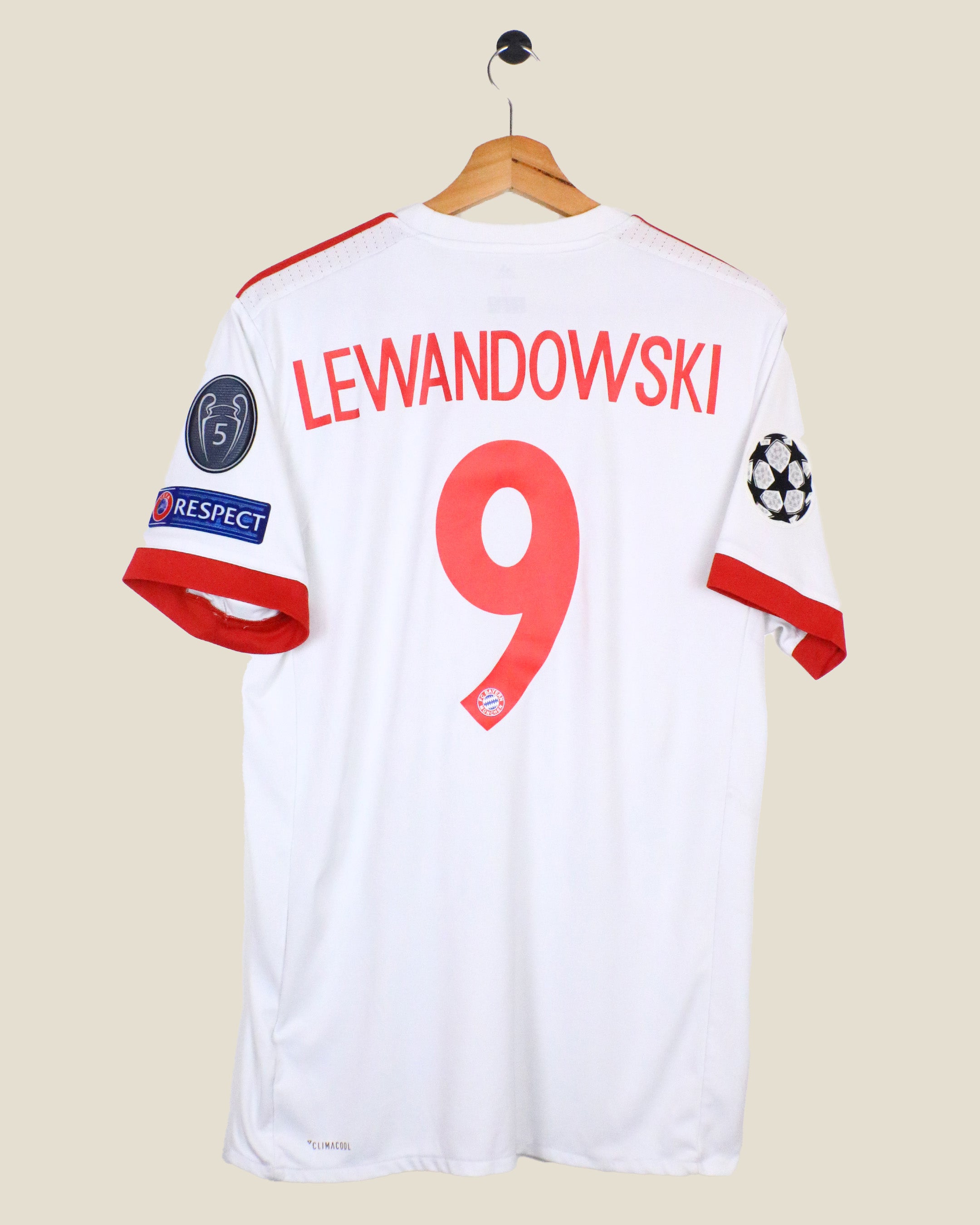 BAYERN MUNICH 2017/18 LEWANDOWSKI #9 UCL AWAY (M) ADIDAS
