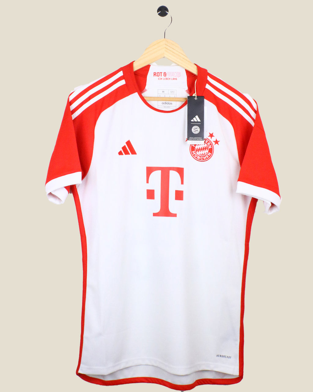 BAYERN MUNICH 2023/24 MUSIALA #42 HOME BNWT (M) ADIDAS