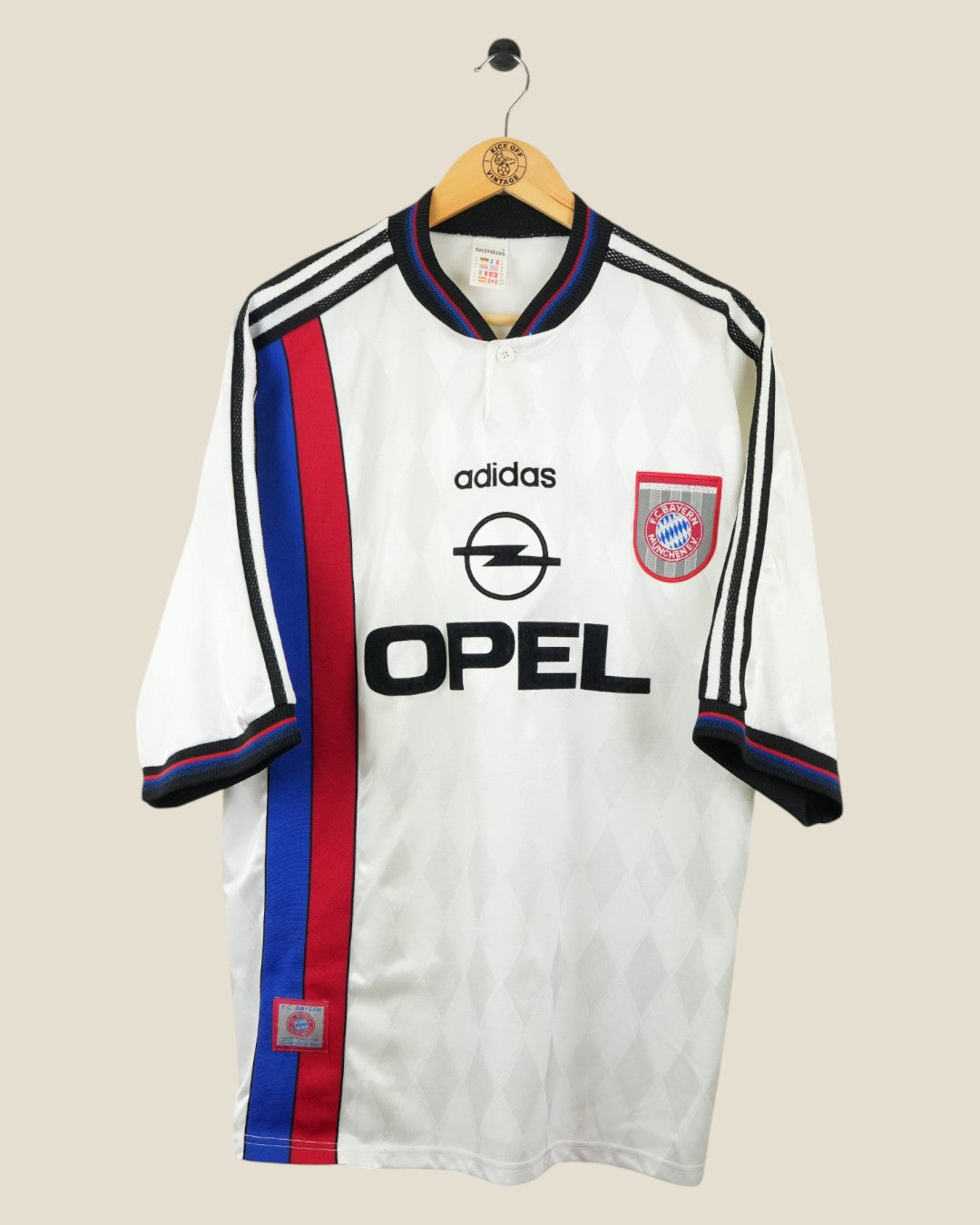 BAYERN MUNICH 1996/98 AWAY SHIRT (XL) ADIDAS