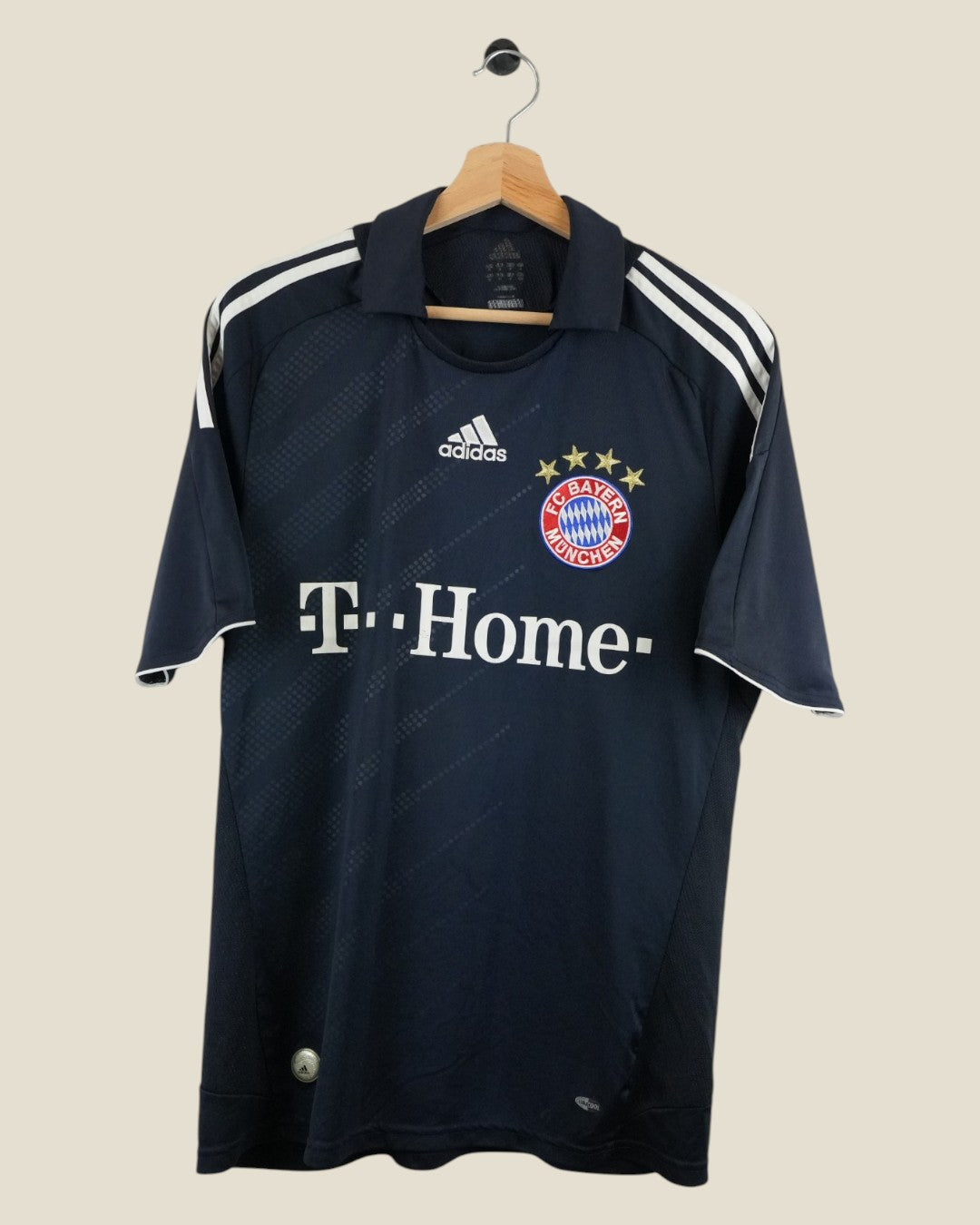 BAYERN MUNICH 2008/09 ROBBEN AWAY SHIRT (M) ADIDAS
