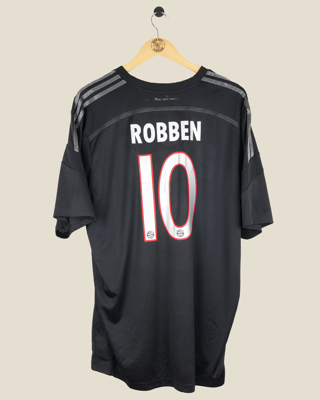 BAYERN MUNICH 2014/15 ROBBEN THIRD SHIRT (XXL) ADIDAS