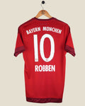 BAYERN MUNICH 2015/16 ROBBEN HOME SHIRT (S) ADIDAS