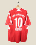 BAYERN MUNICH 2007/08 ROBBEN HOME (XL) ADIDAS
