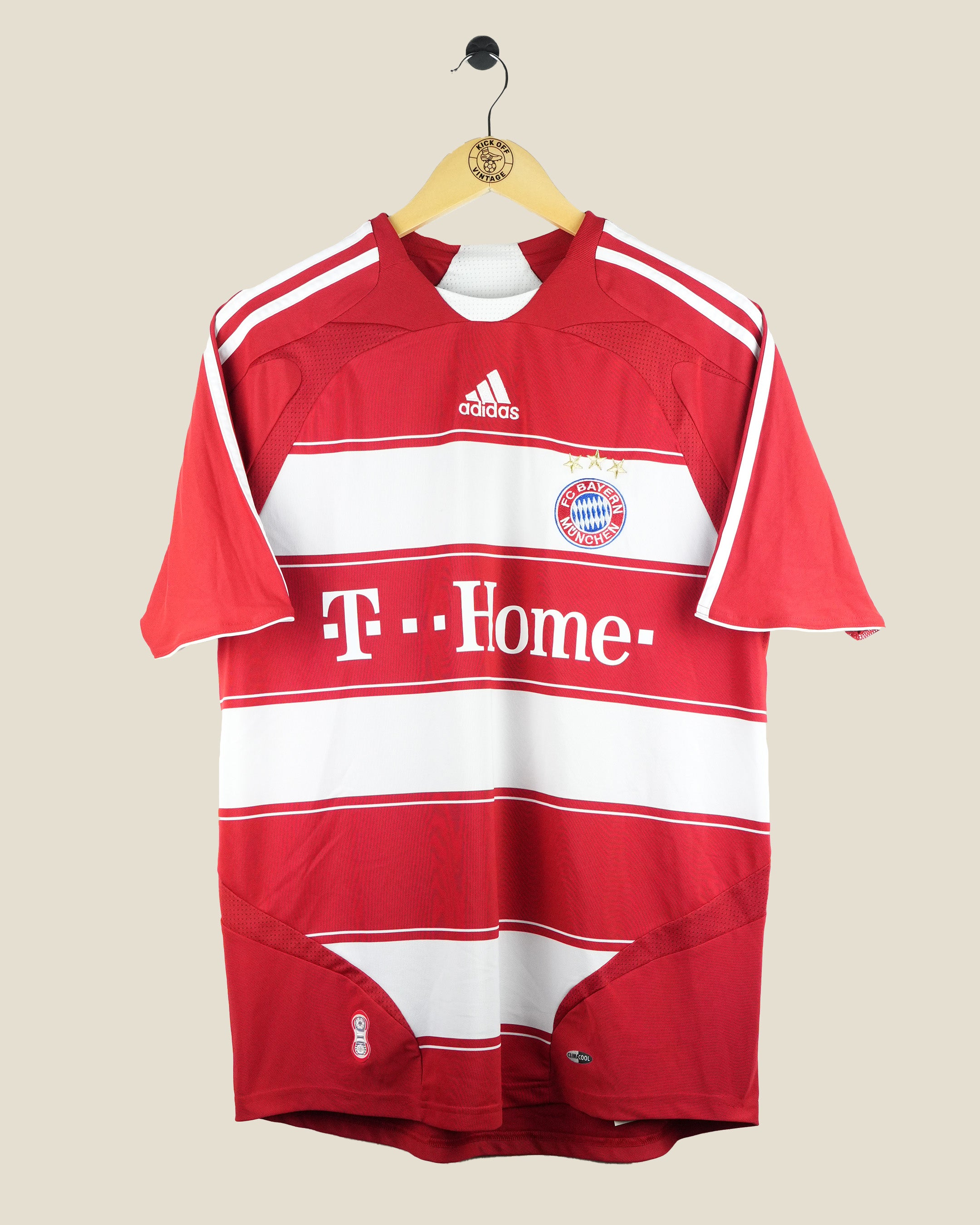 BAYERN MUNICH 2007/08 RIBERY HOME SHIRT (M) ADIDAS