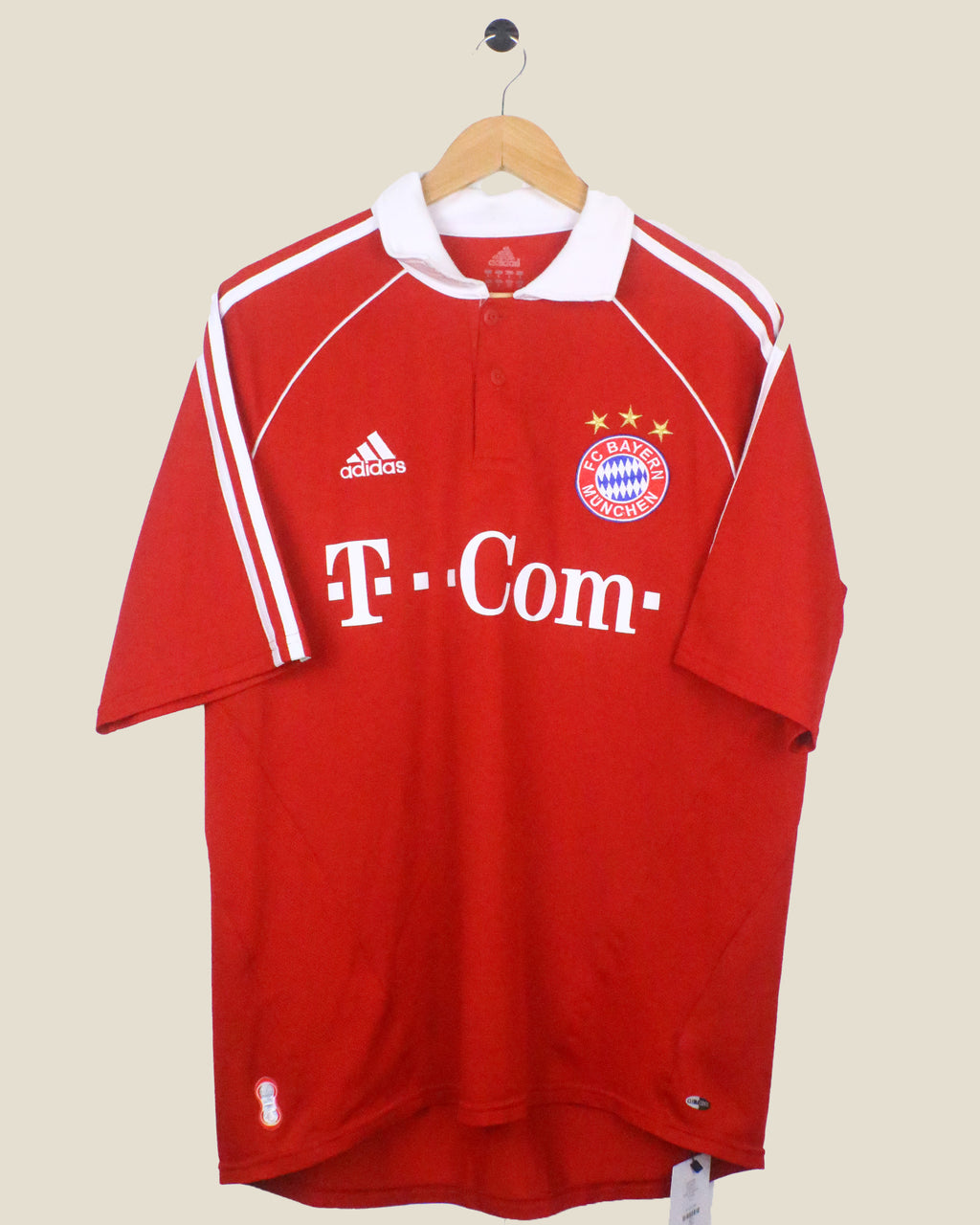 BAYERN MUNICH 2005/07 VAN BOMMEL #17 HOME (L) ADIDAS