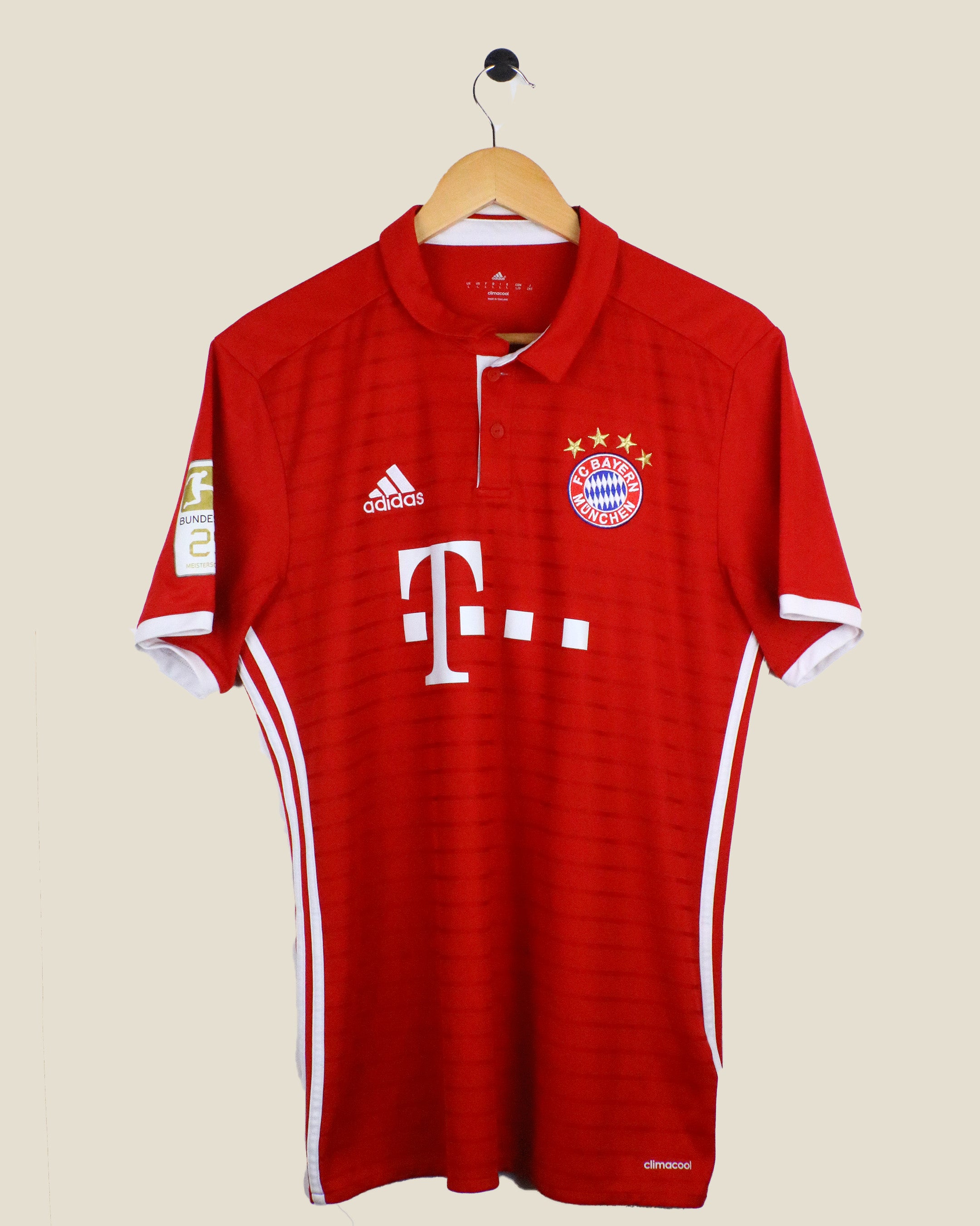 BAYERN MUNICH 2016/17 VIDAL #23 HOME (L) ADIDAS