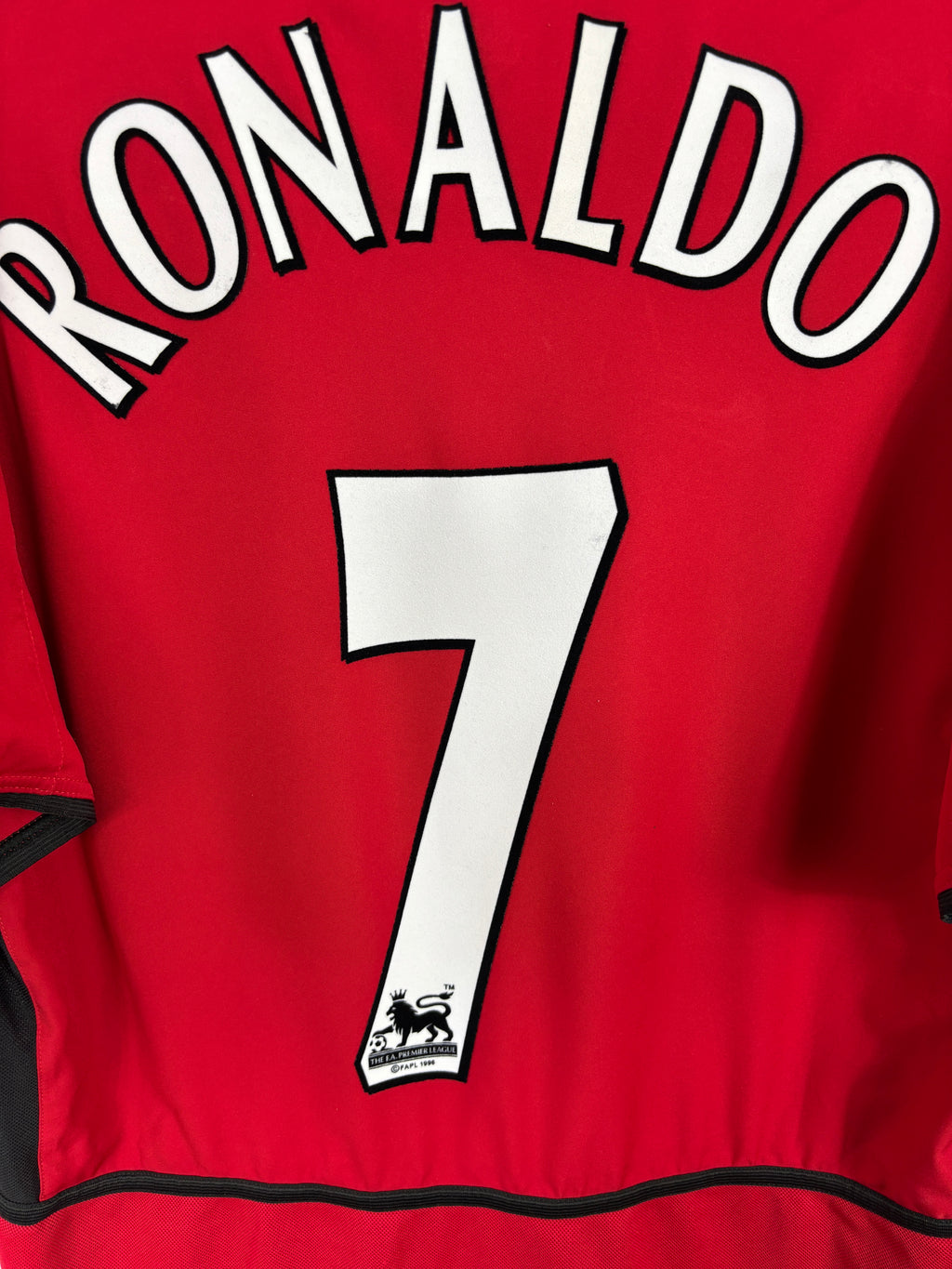 MANCHESTER UNITED 2003/04 RONALDO HOME SHIRT (M) NIKE