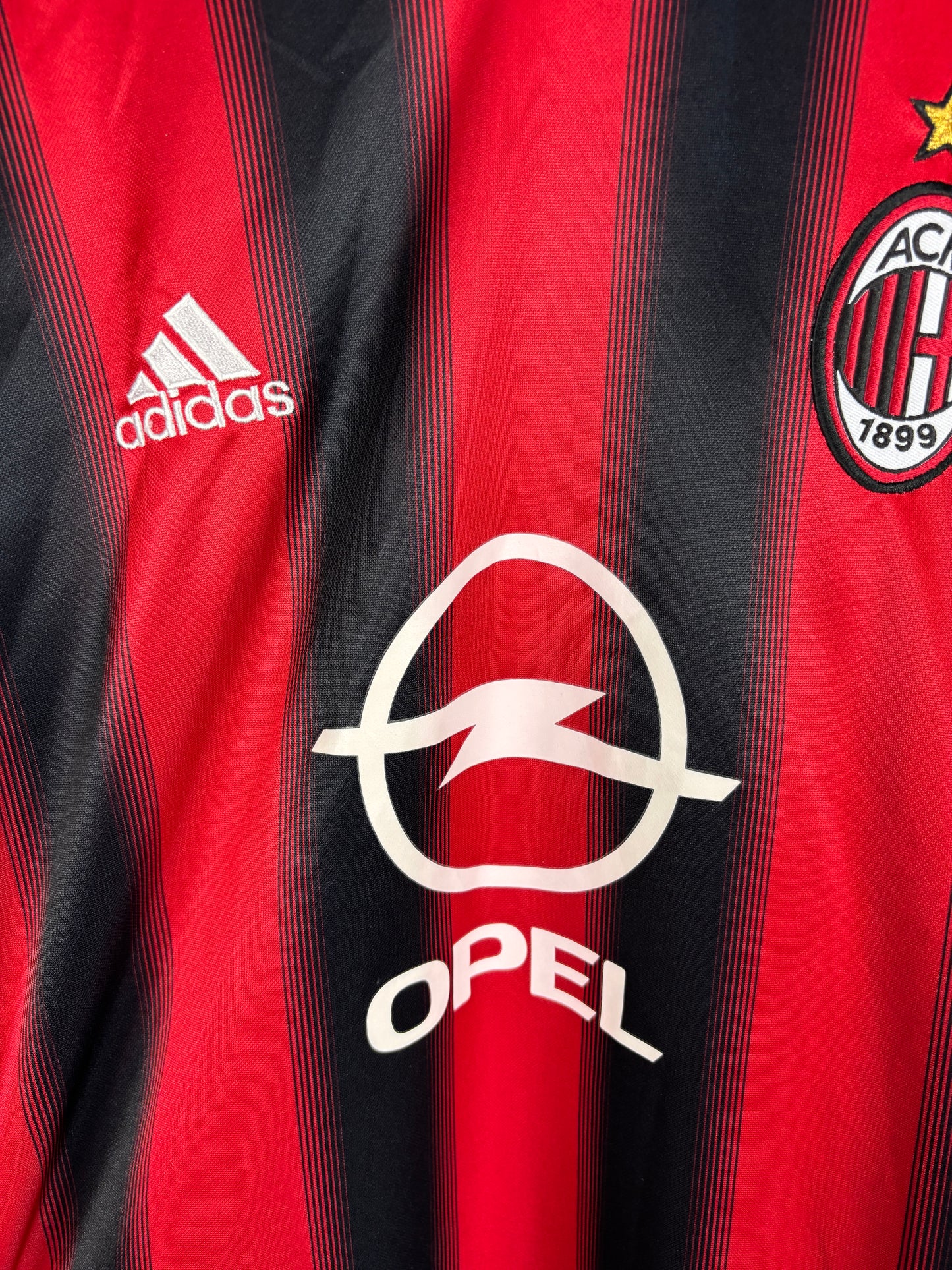 AC MILAN 2004/2005 HOME SHIRT (XXL) ADIDAS