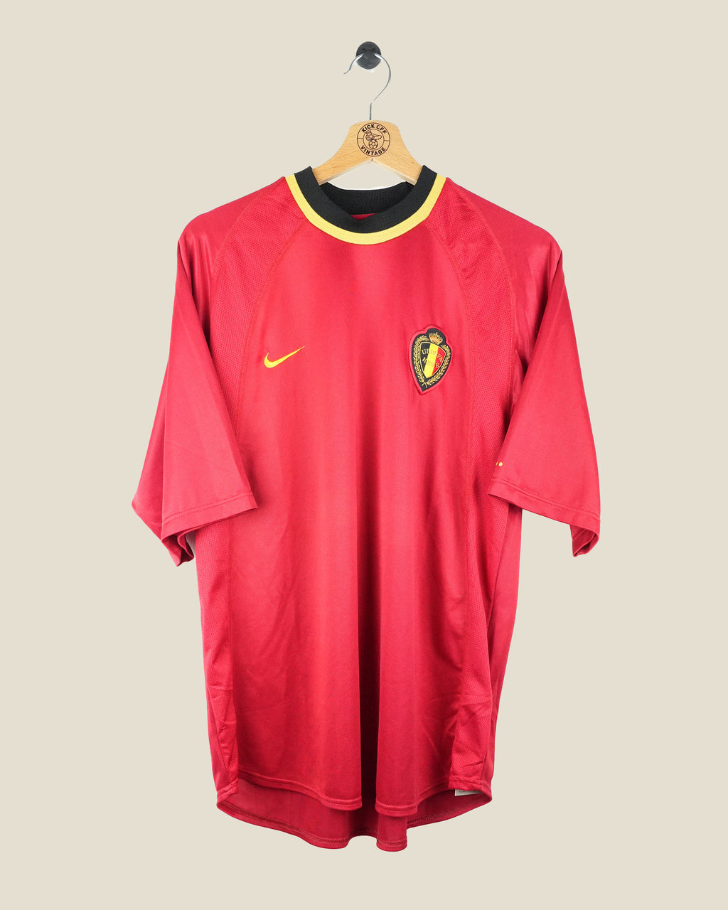 BELGIUM 2000 HOME SHIRT (M) NIKE