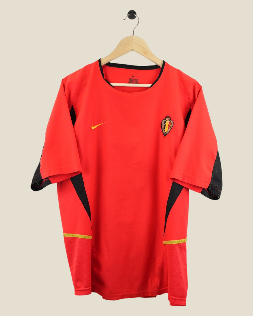 BELGIUM 2002 HOME SHIRT (XL) NIKE