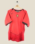 BELGIUM 2004 HOME SHIRT (M) NIKE