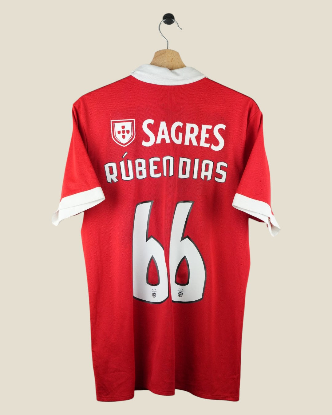 BENFICA 2017/18 RUBEN DIAS HOME SHIRT (M) ADIDAS
