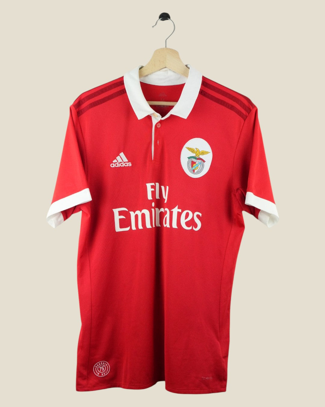 BENFICA 2017/18 RUBEN DIAS HOME SHIRT (M) ADIDAS