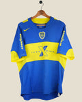 BOCA JUNIORS 2004/05 HOME SHIRT (L) NIKE