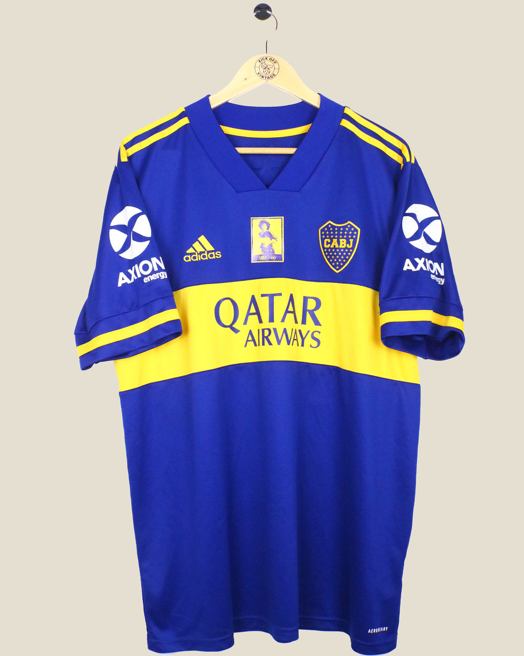 BOCA JUNIORS 2020 MARADONA TRIBUTE HOME (XL) ADIDAS