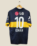BOCA JUNIORS 2009/10 RIQUELME HOME SHIRT (L) NIKE