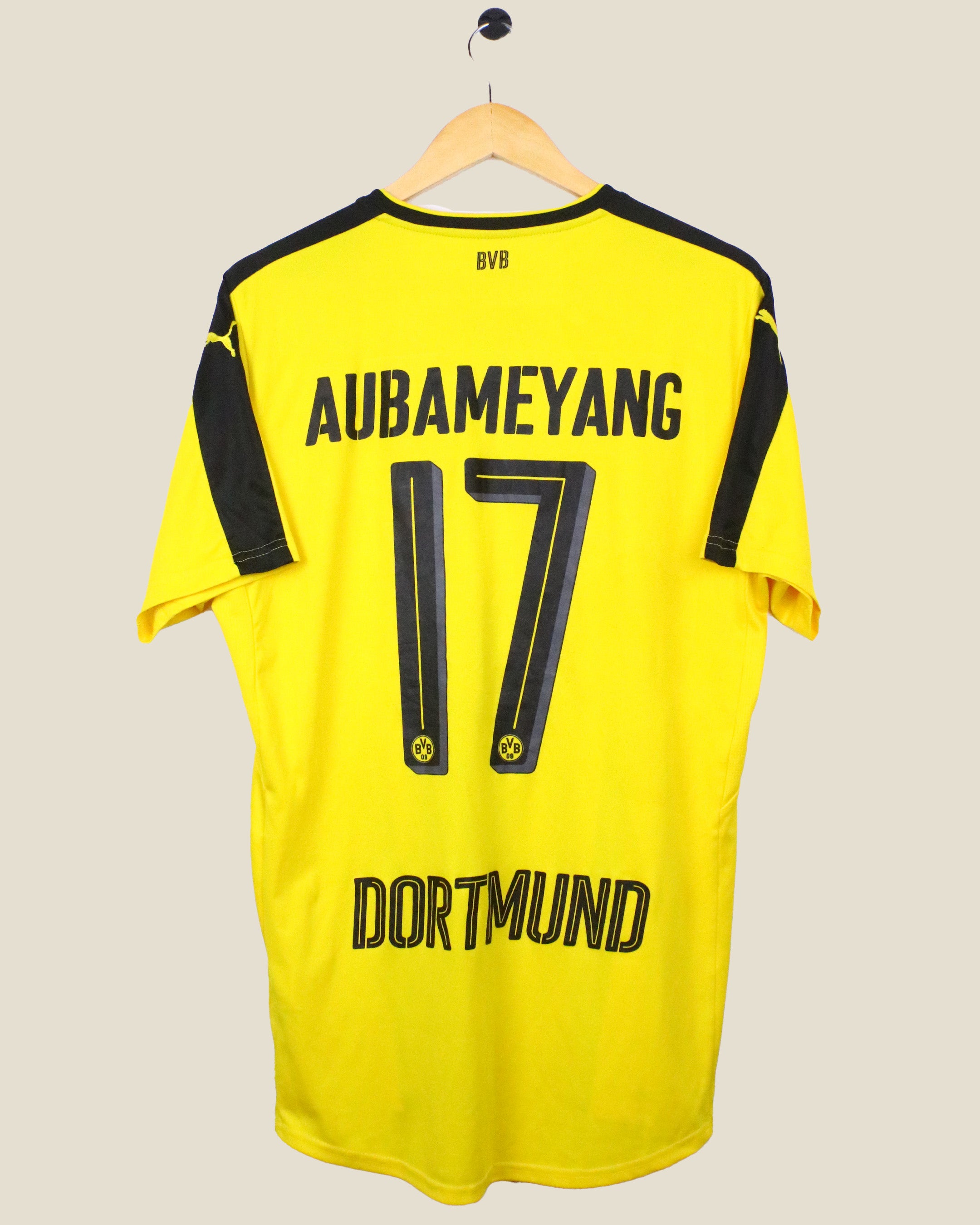 BORUSSIA DORTMUND 2016/17 AUBAMEYANG #17 HOME (L) PUMA