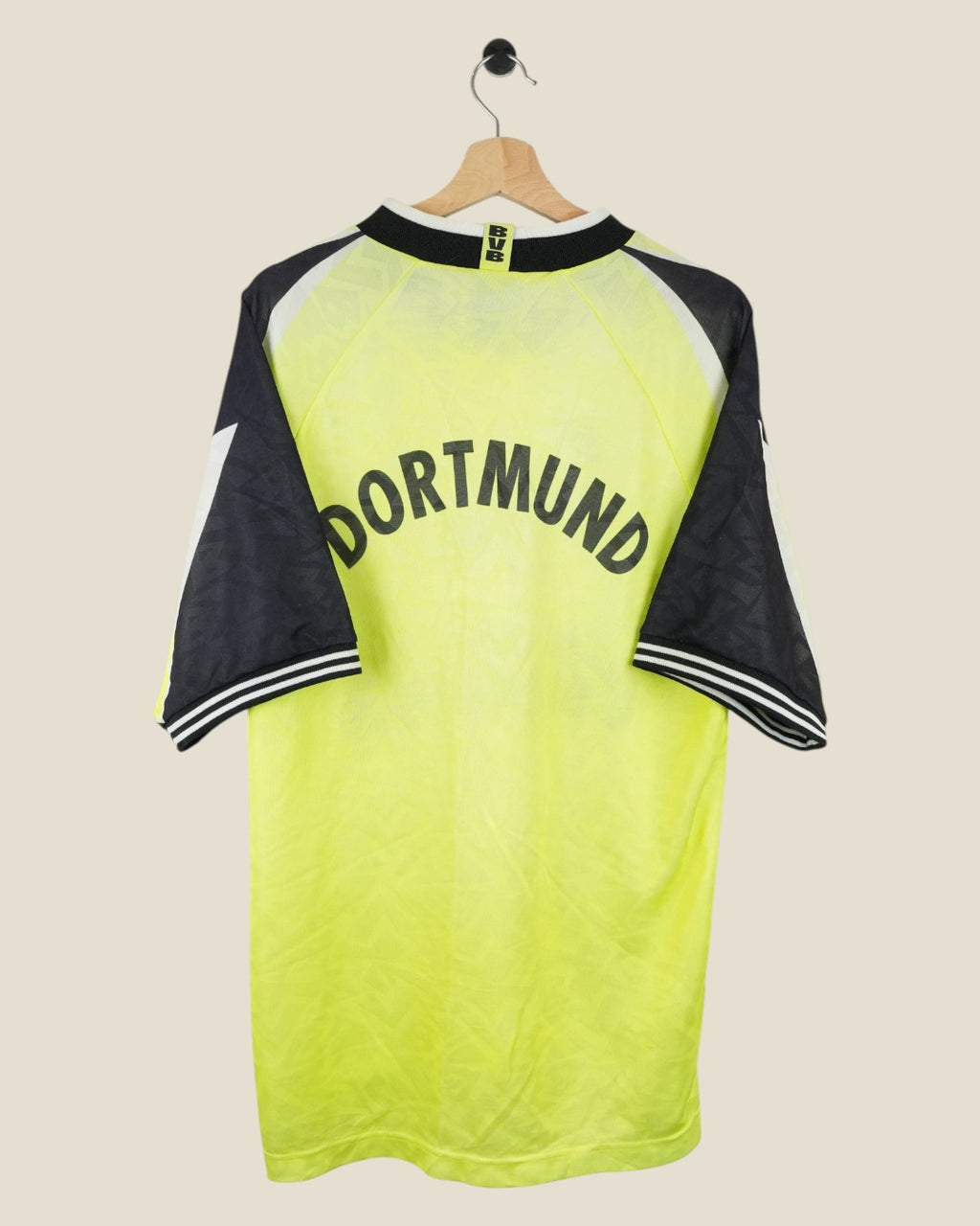 BORUSSIA DORTMUND 1995/96 HOME SHIRT (L) NIKE