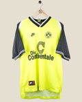 BORUSSIA DORTMUND 1995/96 HOME SHIRT (L) NIKE