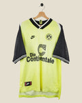 BORUSSIA DORTMUND 1995/96 HOME SHIRT (L) NIKE