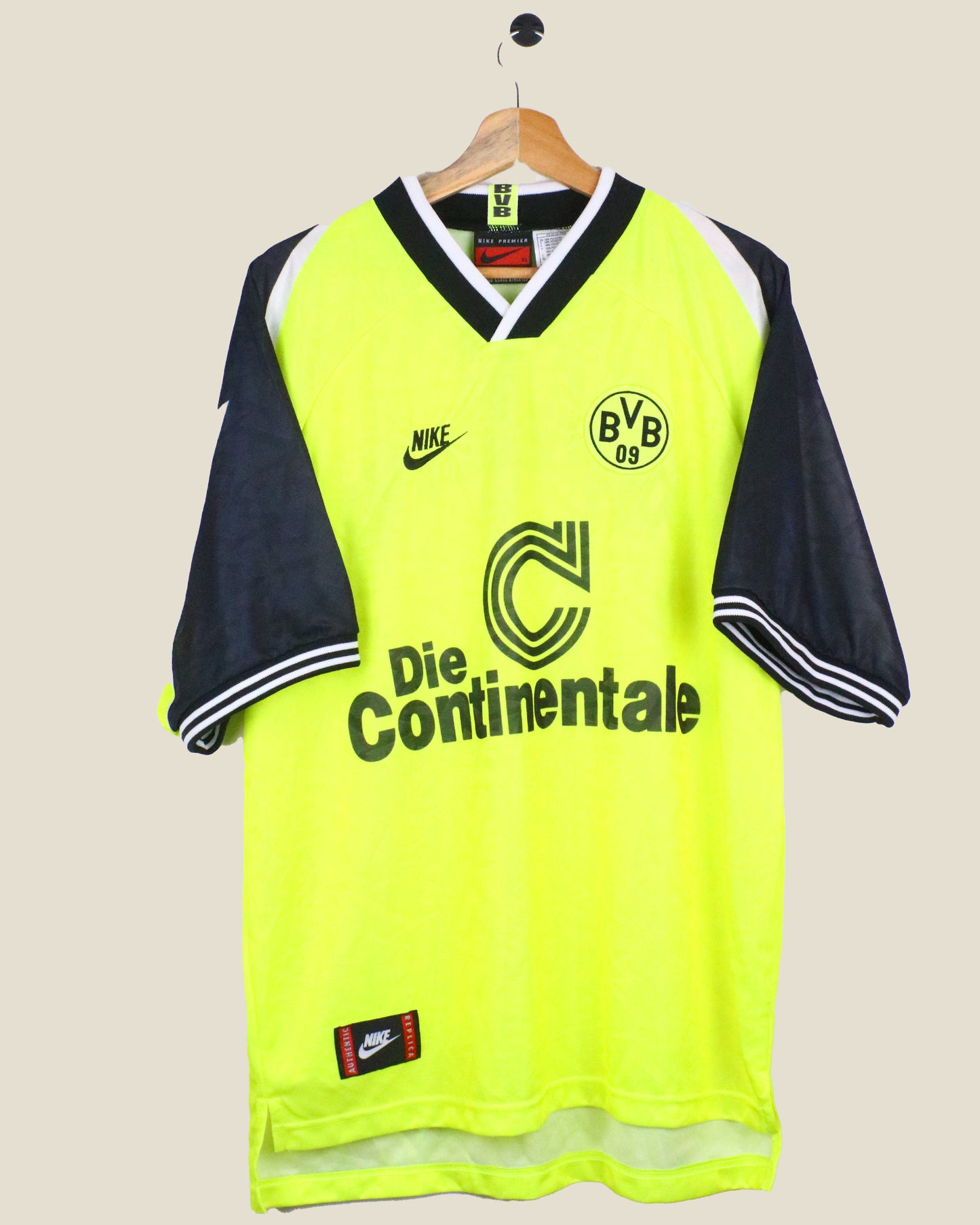BORUSSIA DORTMUND 1995/96 HOME (XL) NIKE
