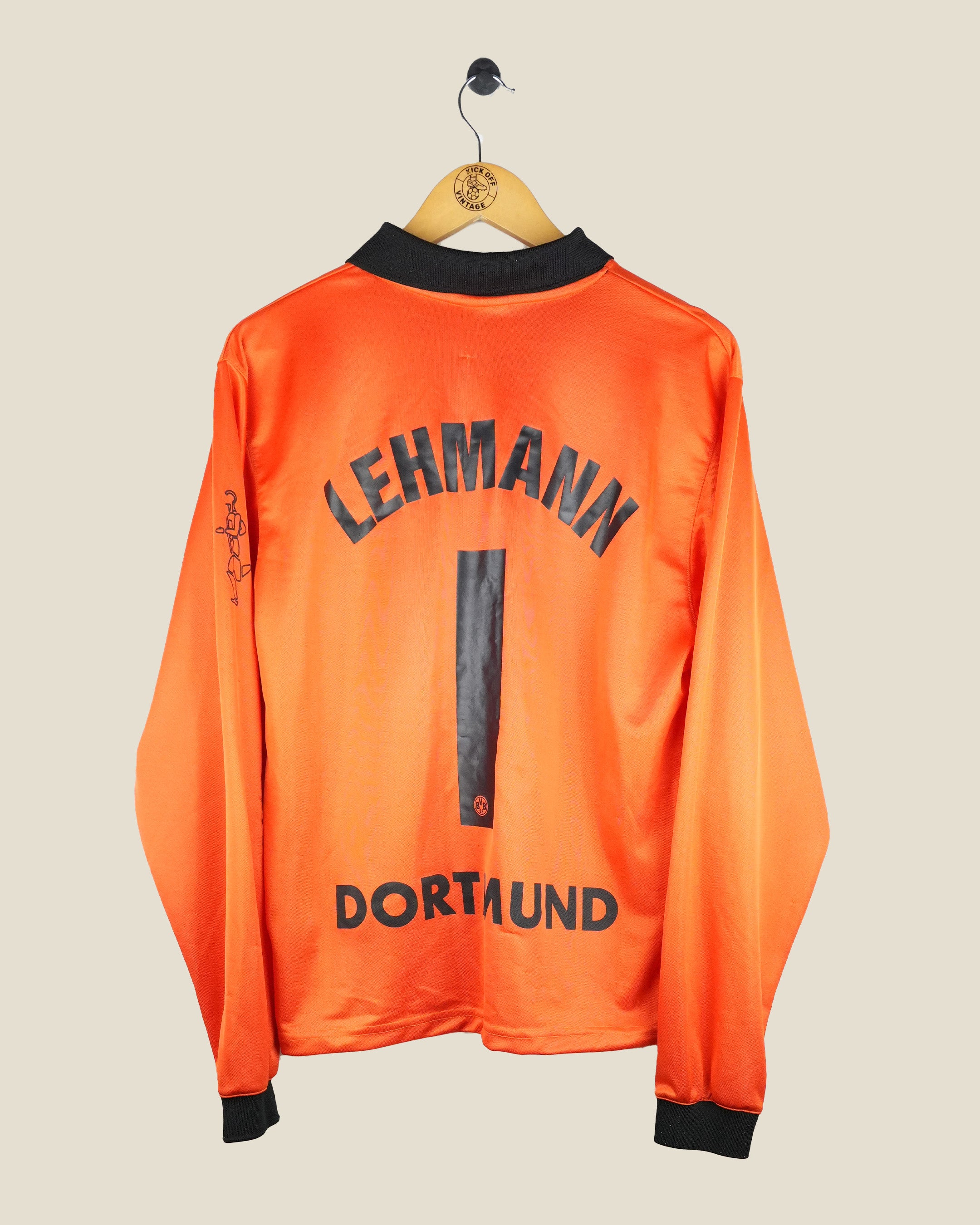 BORUSSIA DORTMUND 2001/02 LEHMANN GK SHIRT (L) GOOL.DE