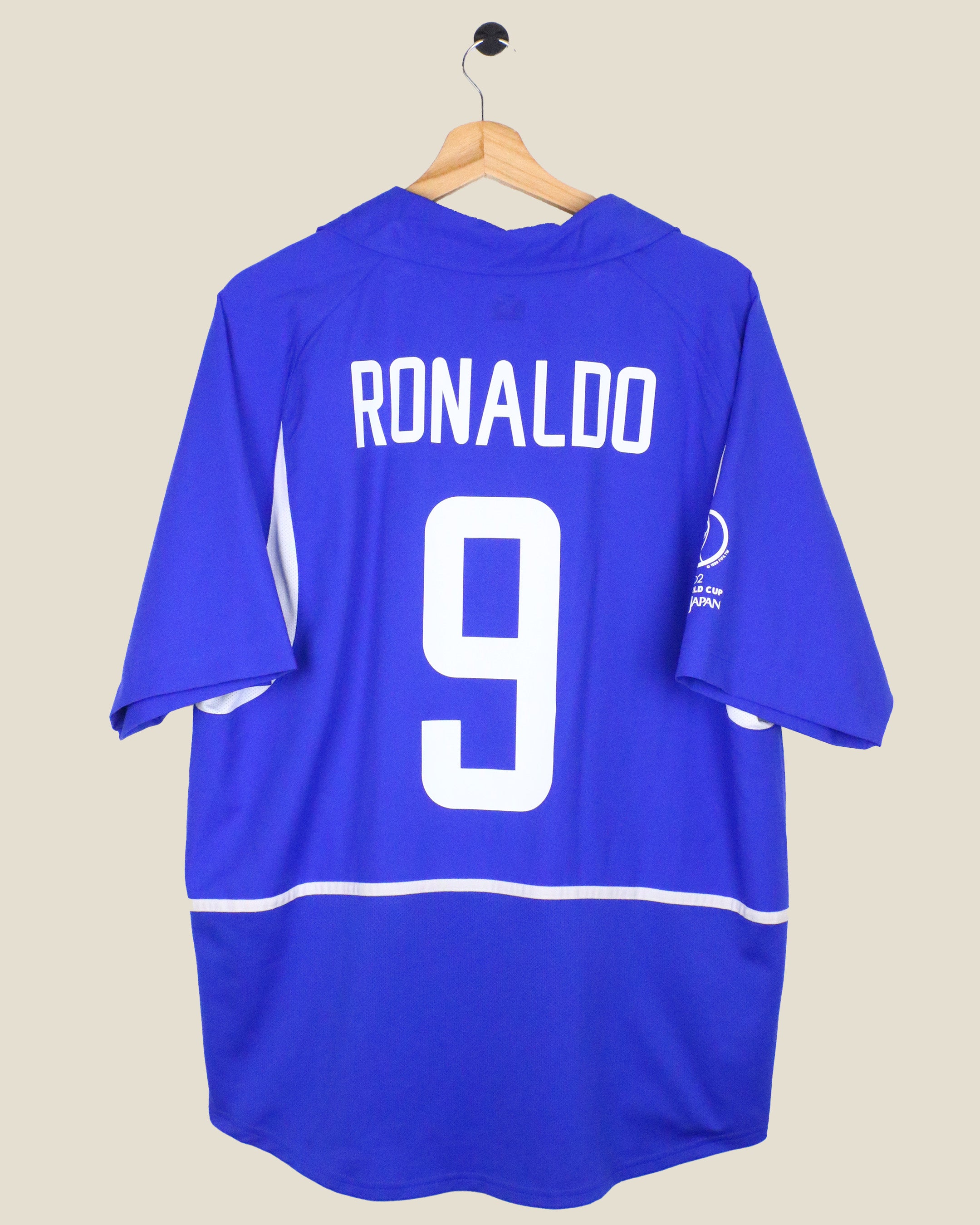 BRAZIL 2002 RONALDO WORLD CUP AWAY (L) NIKE