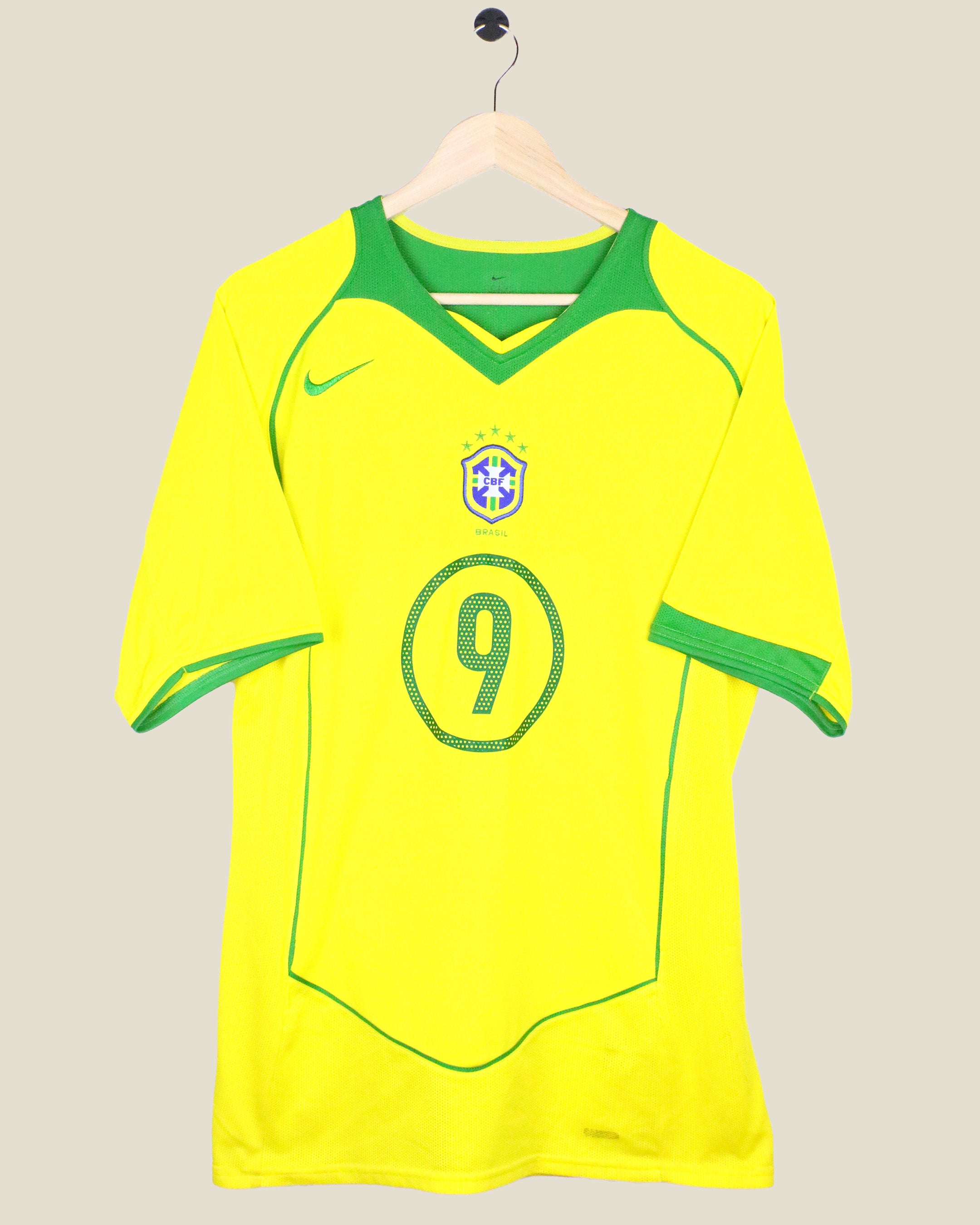 BRAZIL 2004 RONALDO HOME (L) NIKE