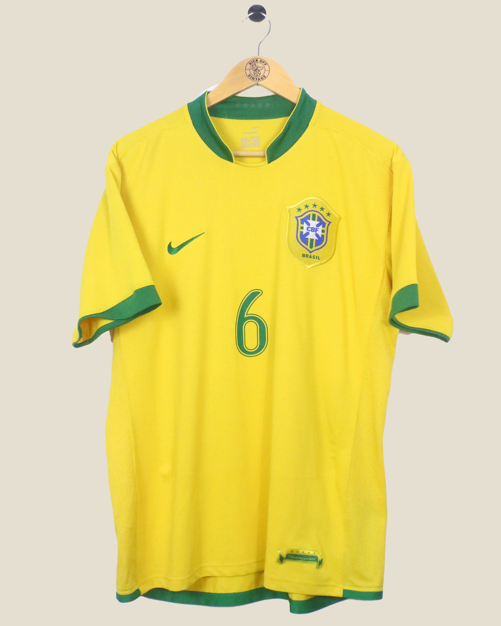 BRAZIL 2006 CARLOS HOME (L) NIKE