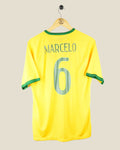 BRAZIL 2014 MARCELO HOME SHIRT (L) NIKE