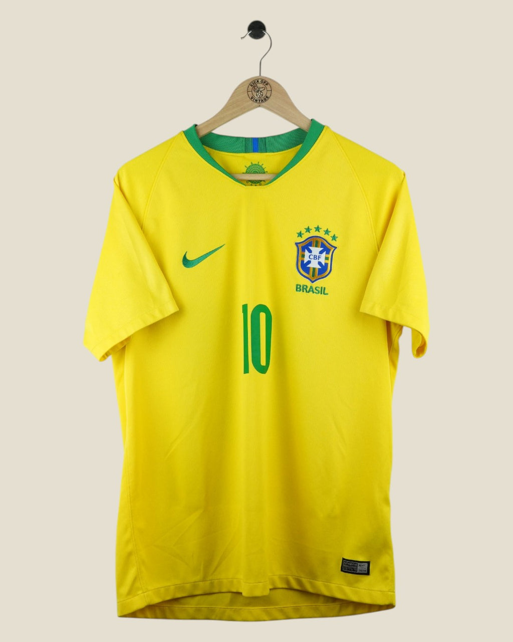 BRAZIL 2018 NEYMAR JR HOME SHIRT (L) NIKE