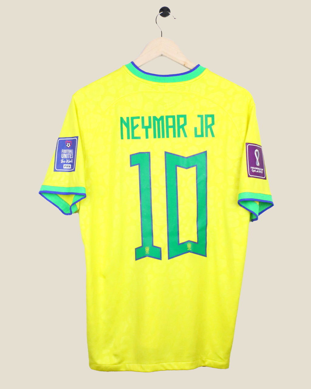 BRAZIL 2022 NEYMAR #10 WORLD CUP HOME (M) NIKE