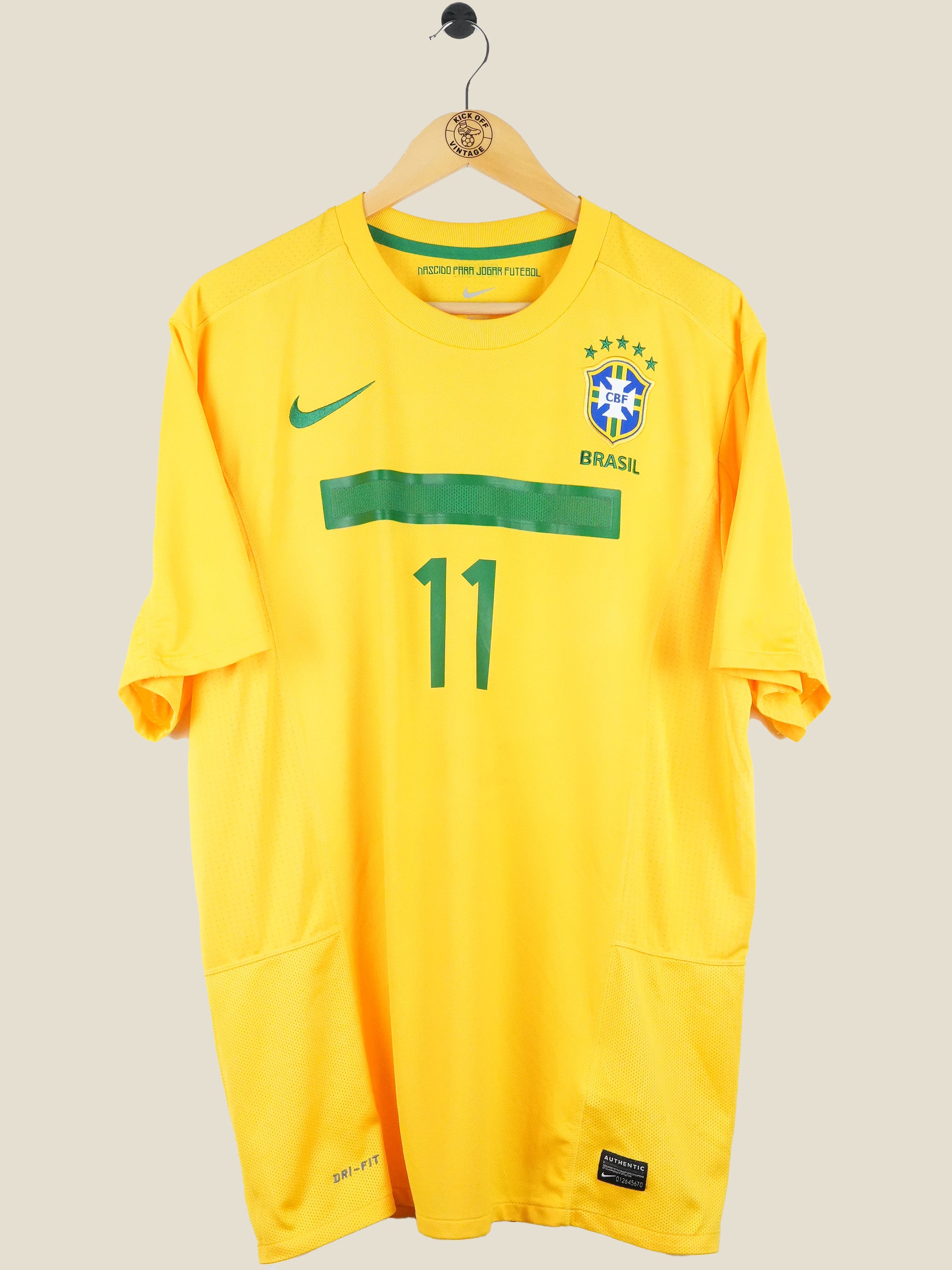 BRAZIL 2011 NEYMAR HOME (XL) NIKE