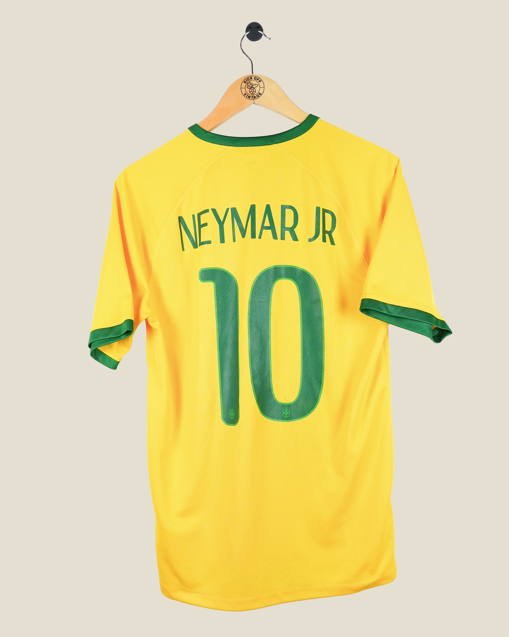 BRAZIL 2014 NEYMAR HOME SHIRT (M) NIKE