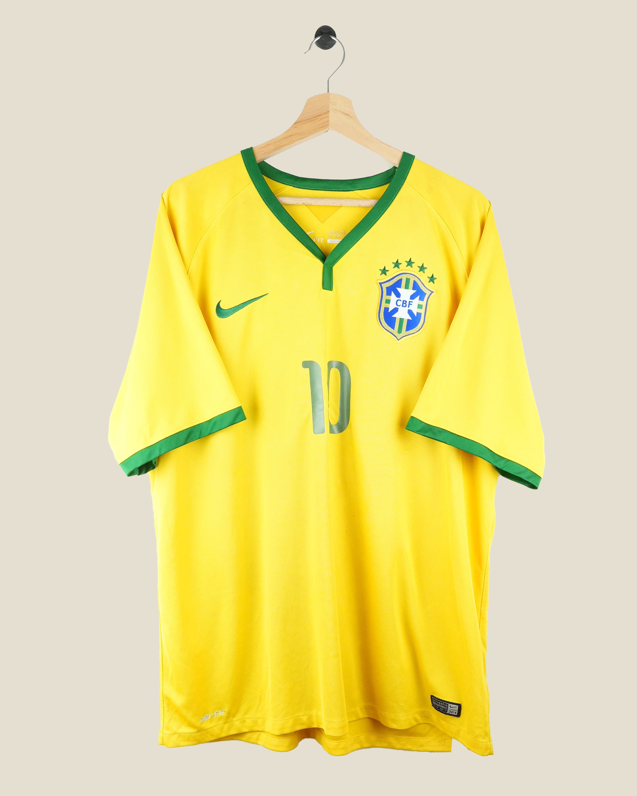 BRAZIL 2014 NEYMAR JR HOME SHIRT (XXL) NIKE