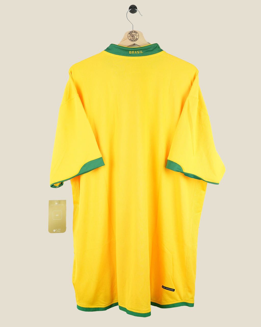 BRAZIL 2006 HOME BNWT SHIRT (XXXL) NIKE