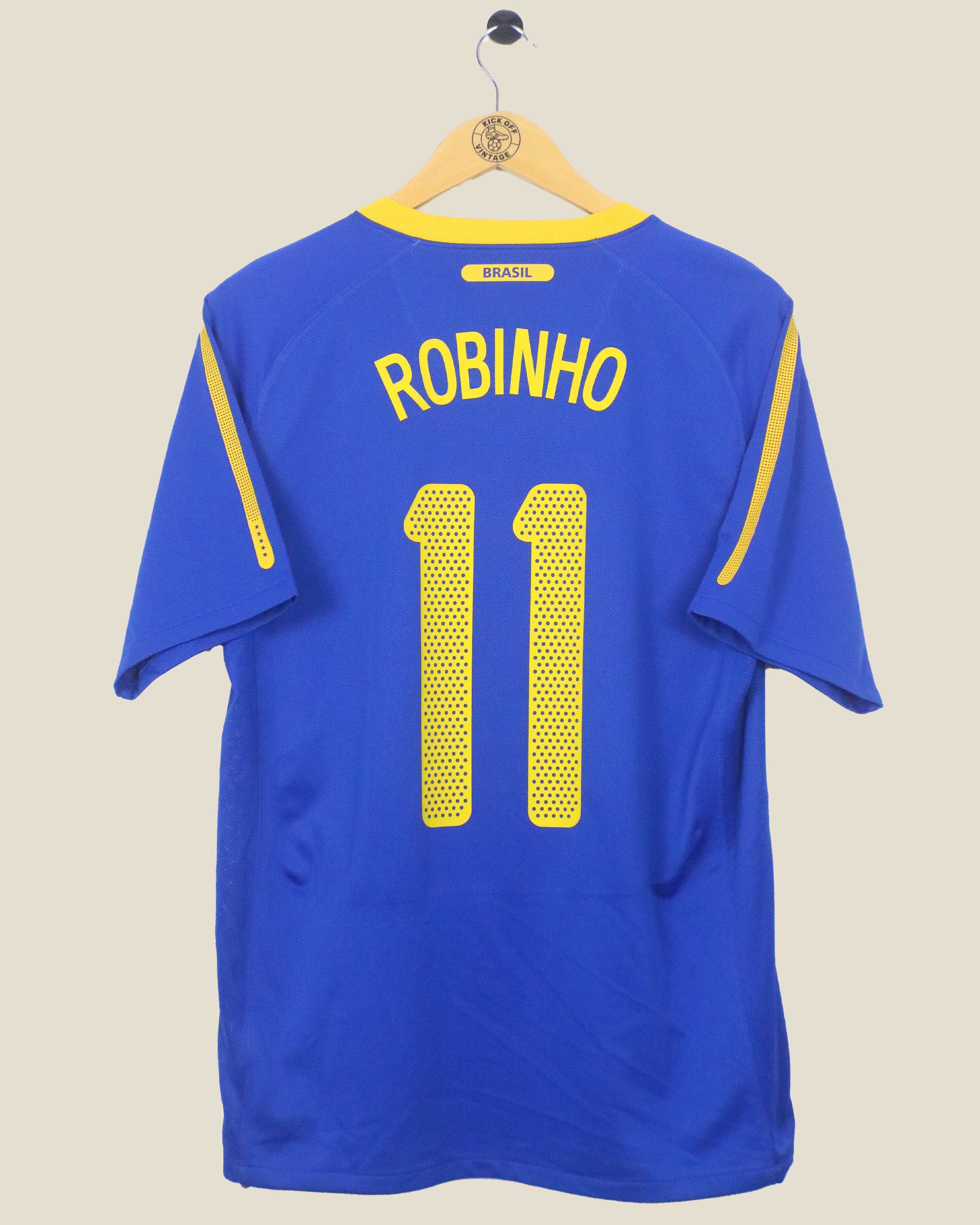 BRAZIL 2010 ROBINHO AWAY (M) NIKE
