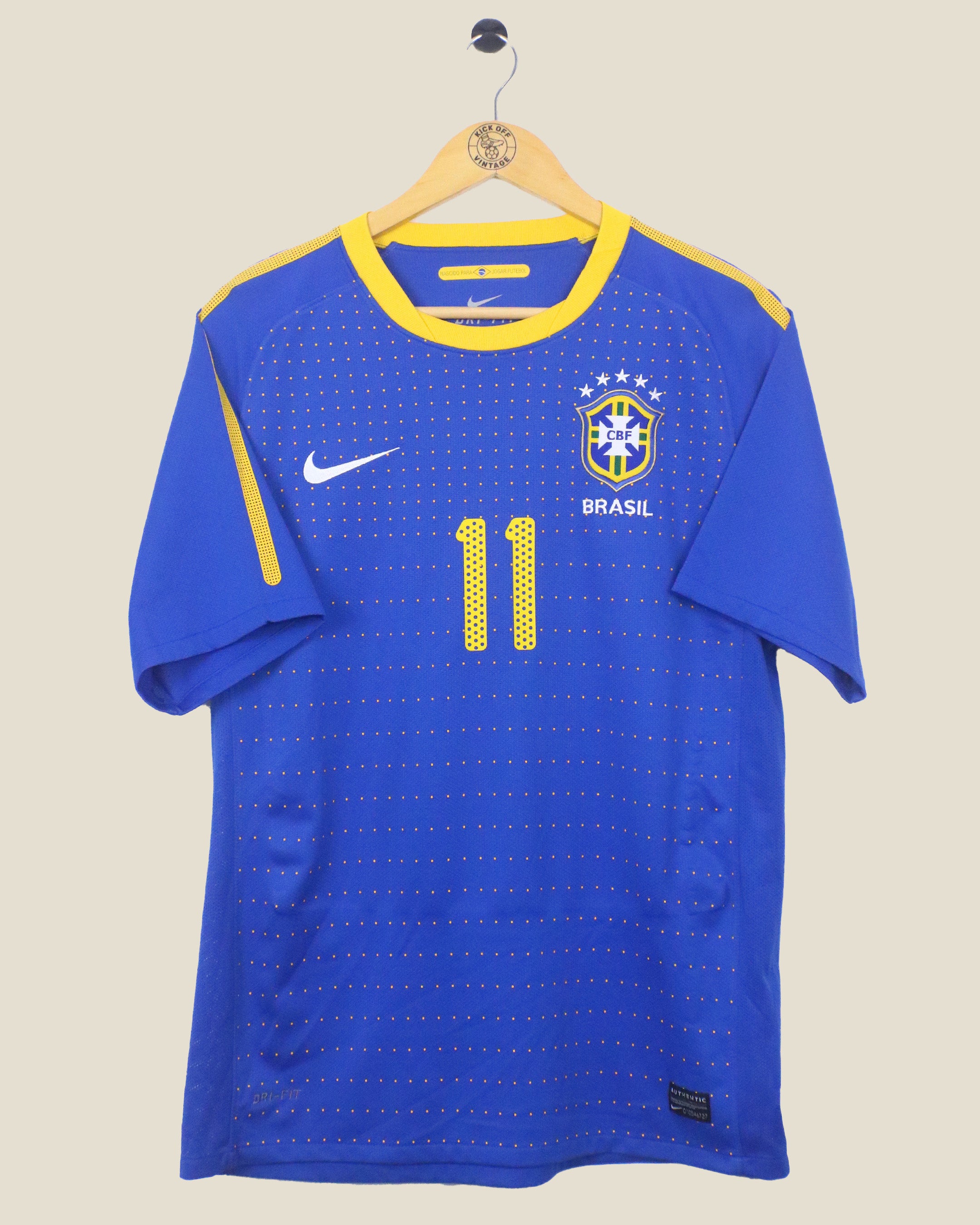 BRAZIL 2010 ROBINHO AWAY (M) NIKE