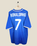 BRAZIL 2000 RONALDINHO AWAY SHIRT (XL) NIKE
