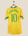 BRAZIL 2006 RONALDINHO HOME SHIRT (XL) NIKE